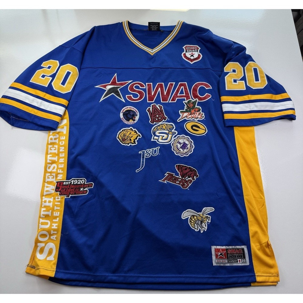 Southwestern Athletic Jersey Mens 3XL Conference SWAC Throwback Football Shirt - Picture 1 of 11